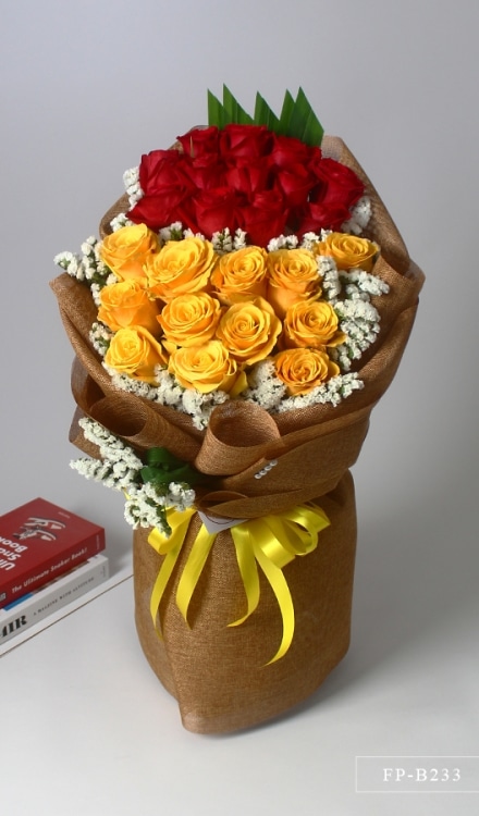 Bouquet of 2 Dozens of Imported Ecuadorian Roses