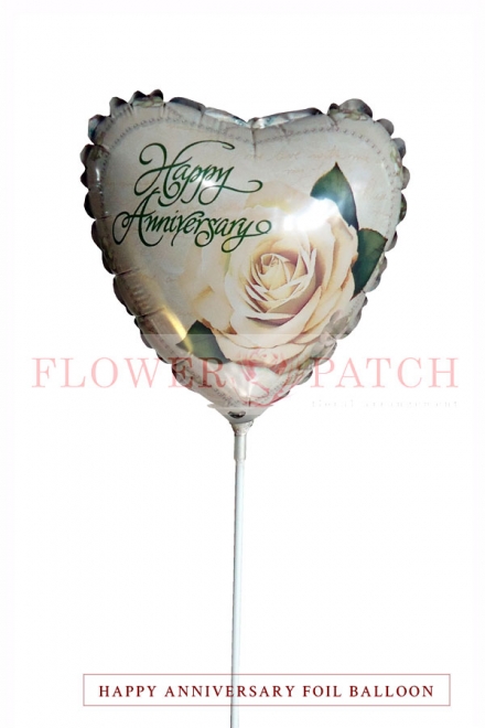 "Happy Anniversary" Foil Balloon