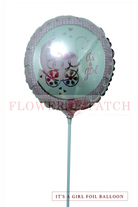 New Born Baby Girl Foil Balloon