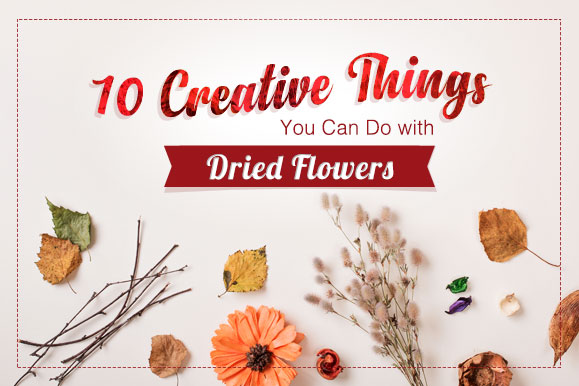 10 Creative Things You Can Do with Dried Flowers