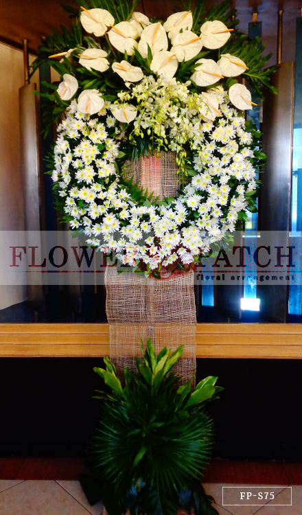 Standing Funeral Florist Wreaths | Flowers Sympathy