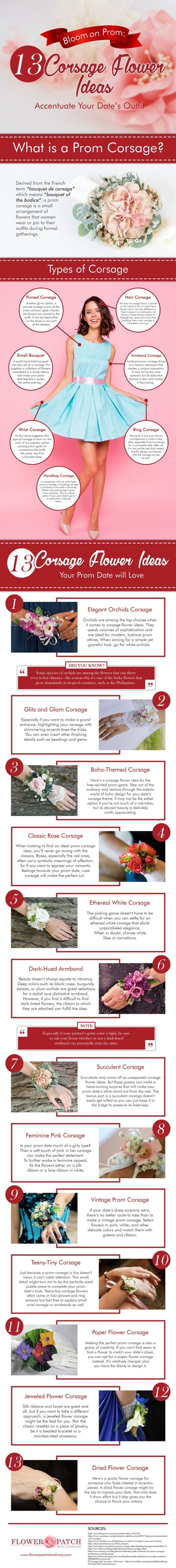 13 Corsage Flower Ideas for Your Prom Night | Blog | Flower Patch ...