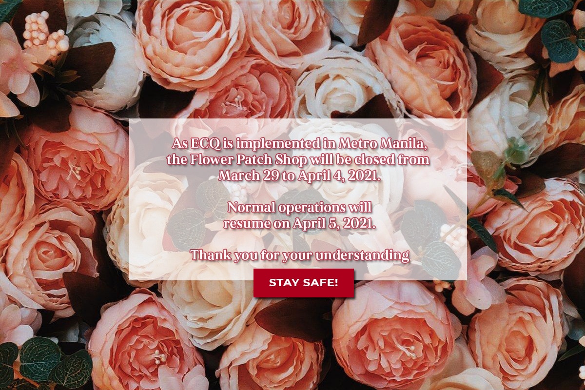 Flower Patch ECQ Schedule