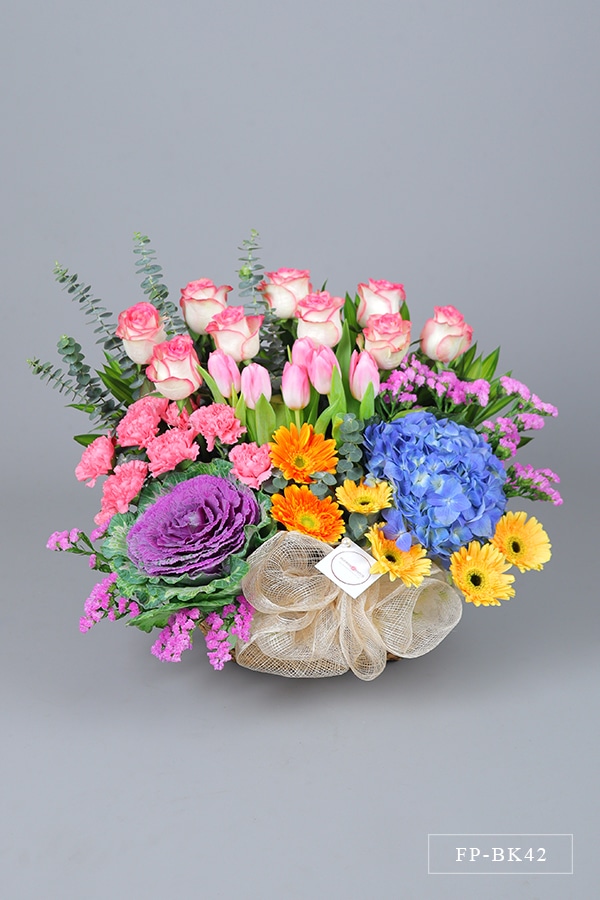 FP-BK42 Imported Roses, Tulips, Gerberas