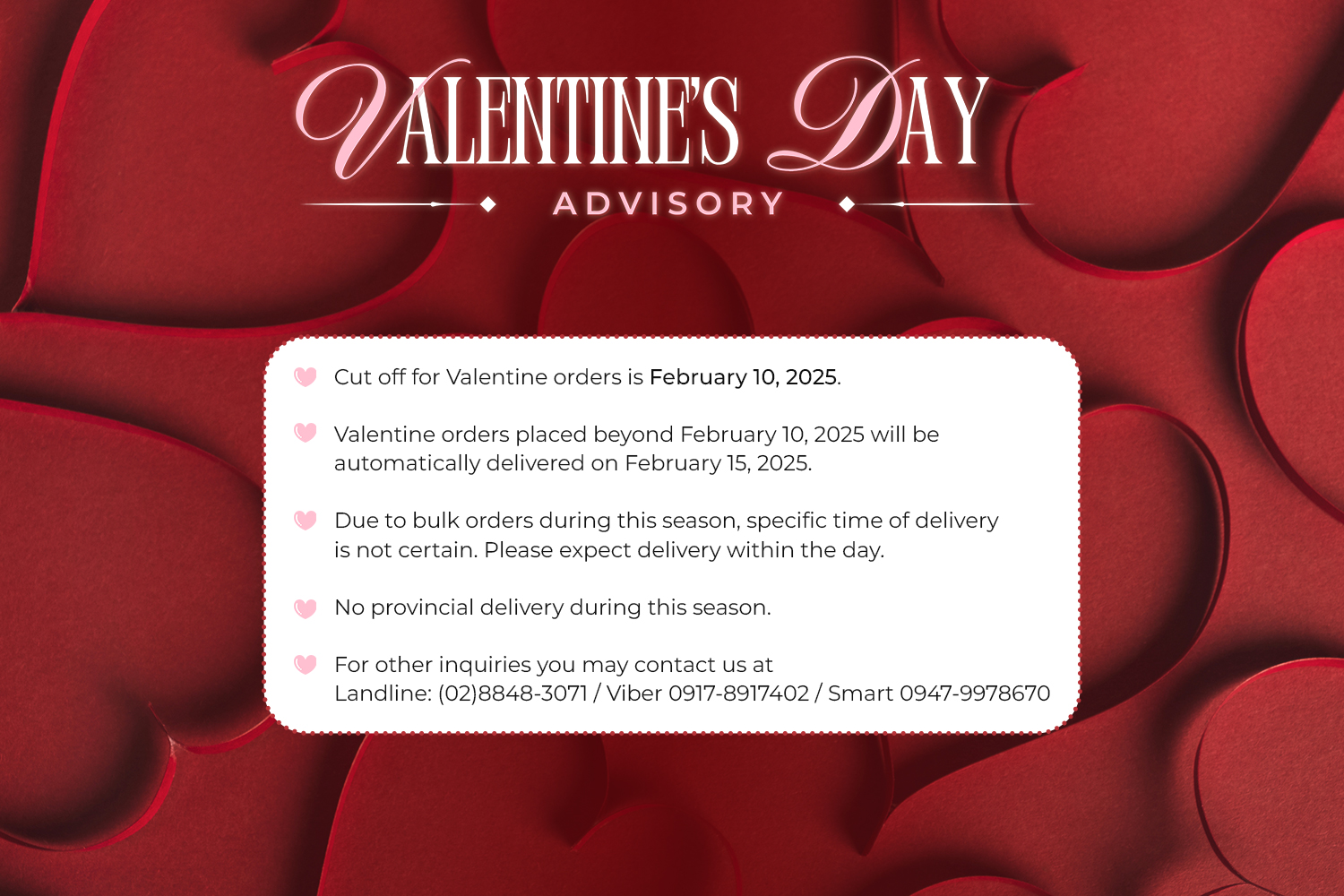 Valentine's Day 2025