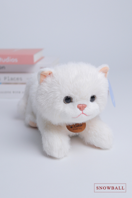 Snowball stuffed toy | Bouquet add on