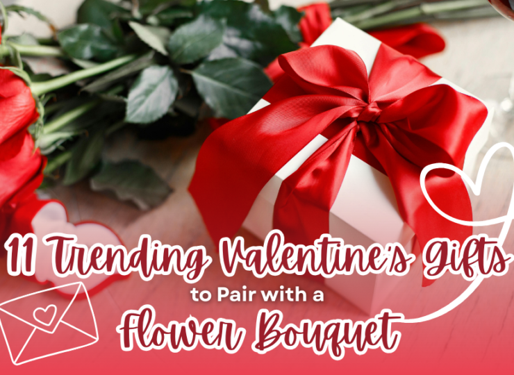 11 Trending Valentine’s Gifts to Pair with a Flower Bouquet
