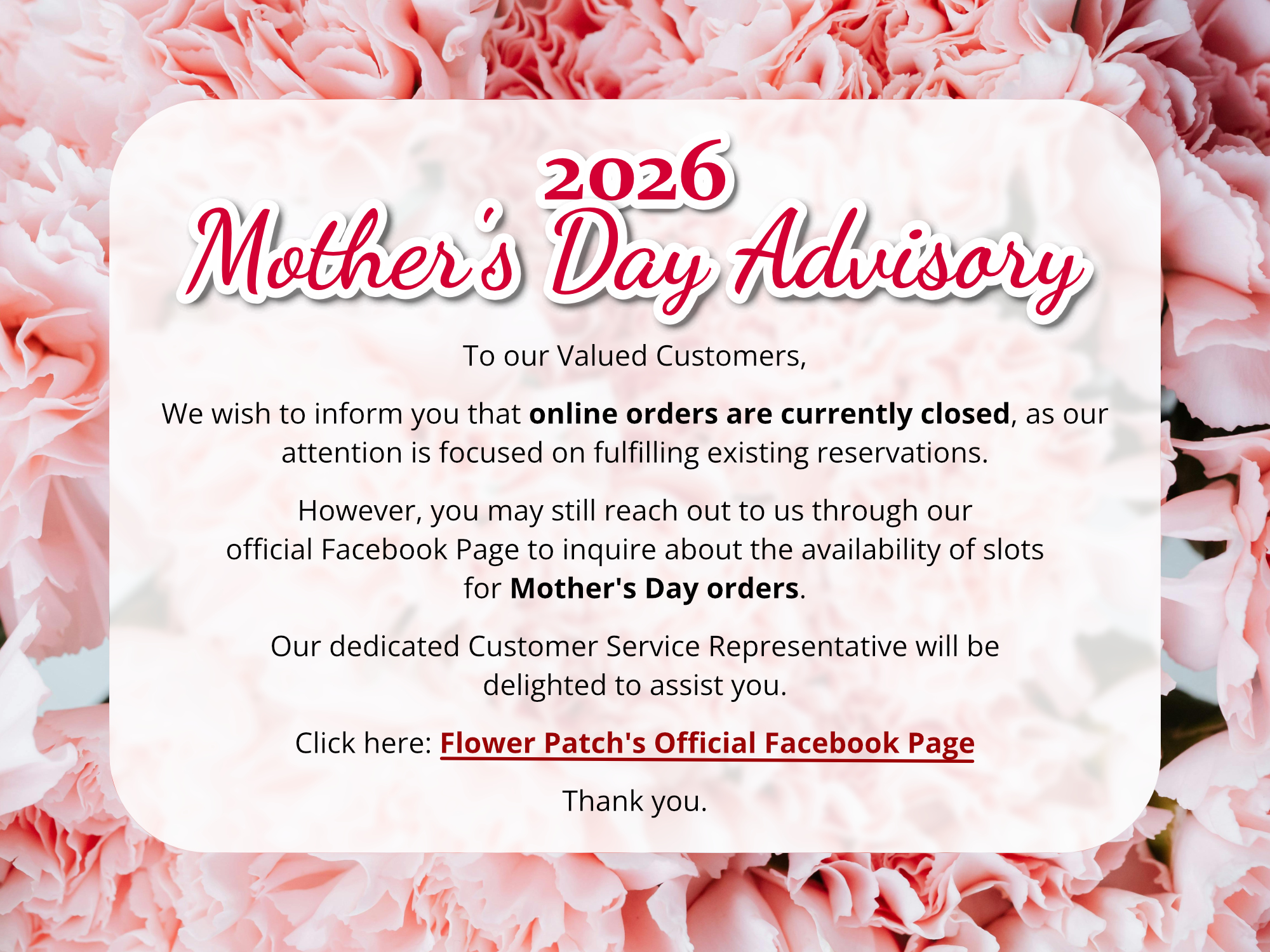 Mother's Day 2026