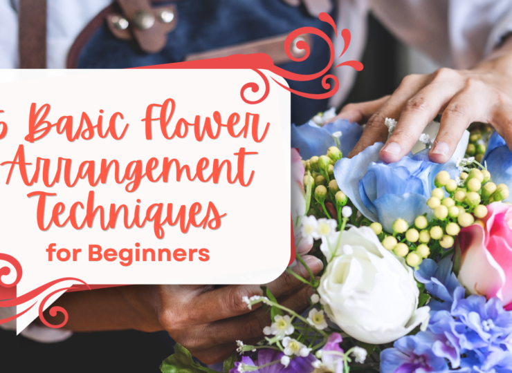 5 Basic Flower Arrangement Techniques for Beginners