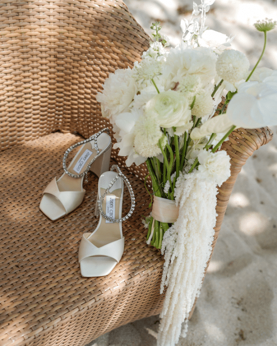 All White Puff Bouquet by Pat Dy, Team Pat Dy, Chissai Bautista, Nelwin Uy