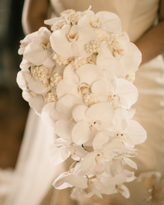 Cascading "Waterfall" Bouquet by Mico Studios