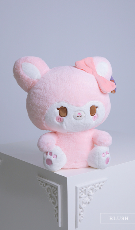 Blush stuffed toy for flower bouquets